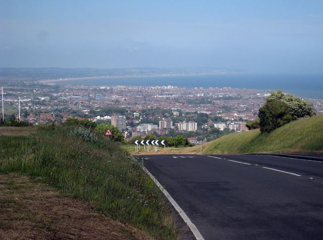 Eastbourne, View From East Dean Road