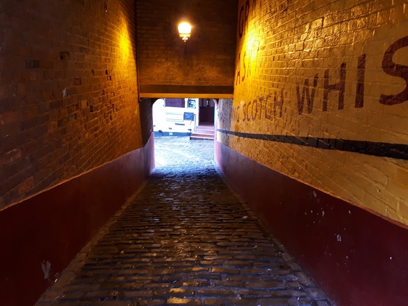 Looking down Bull Brow, Rochdale. March 2nd 2019.