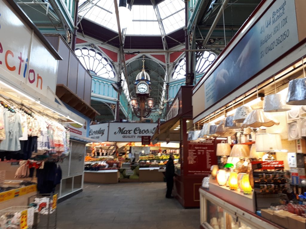 Halifax Borough Market. A really lovely indoor market, so there. 3/2/19.