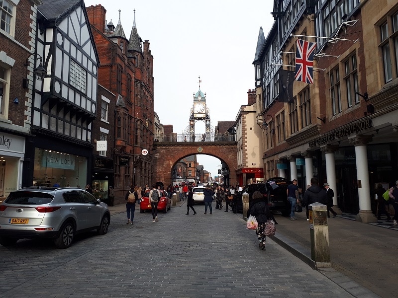 Chester City Centre, 23/3/19.