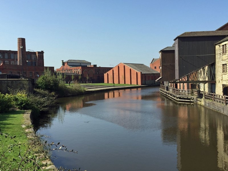 Wigan Pier. Original image at https://www.flickr.com/photos/dgeezer/26764943567 by Diamond Geezer. License at https://creativecommons.org/licenses/by-nc-nd/2.0/