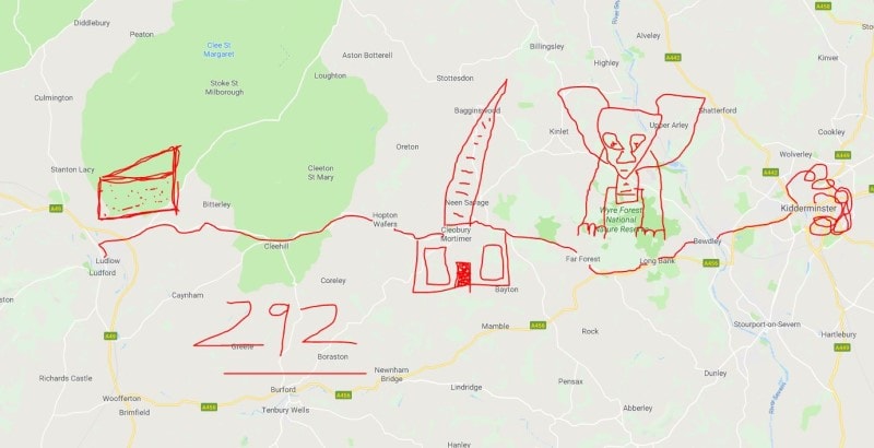 Bus 292 Route Map 292 Bus Route: Ludlow To Kidderminster | Slower Travel Blog