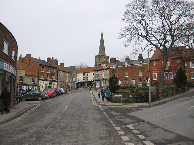 Pickering. Another lovely part of North Yorkshire. Image courtesy of geograph.org.uk