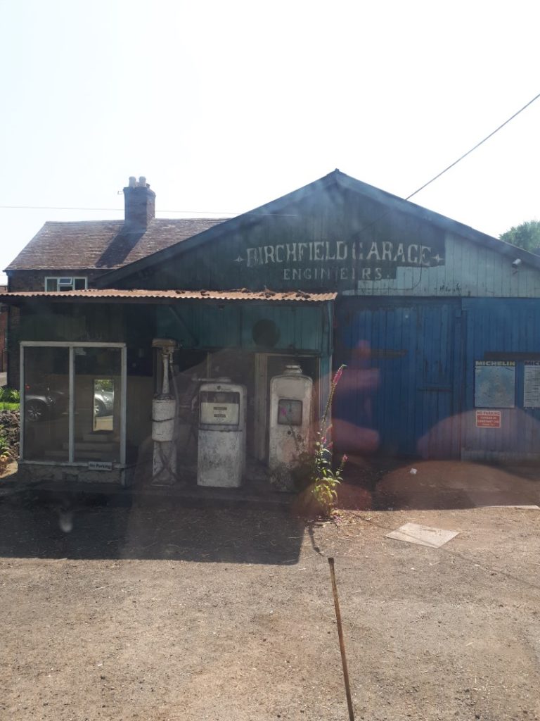 Birchfield Garage, Much Wenlock. 29/6/19