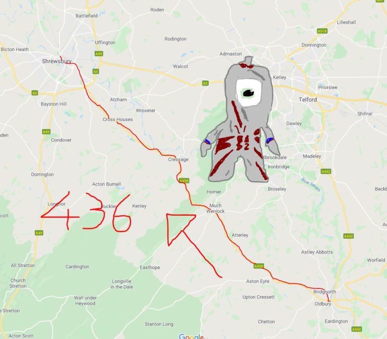 436 Bus Bridgnorth to Shrewsbury Slower Travel