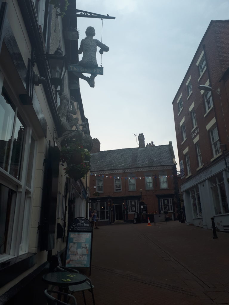 Albion Hill in Oswestry. Just before things got really weird. 29/6/19.