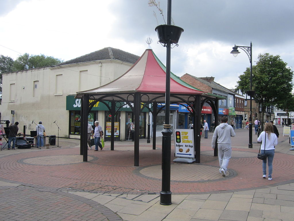 Widnes Town Centre. Pic courtesy of Wikipedia. I was too lost to take my phone out.