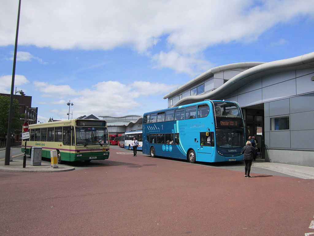 Wrexham Bus Station. Hat tip to Wikipedia.