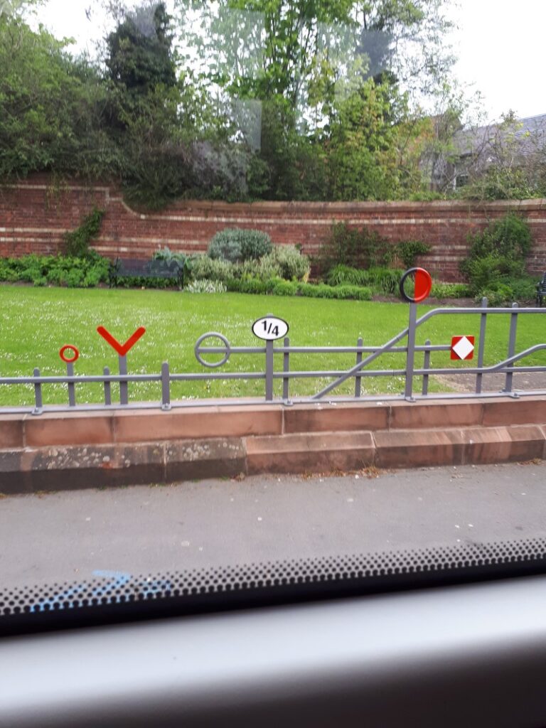 Railway stuff in Haddington. The town hasn't had a passenger service in 70 years.