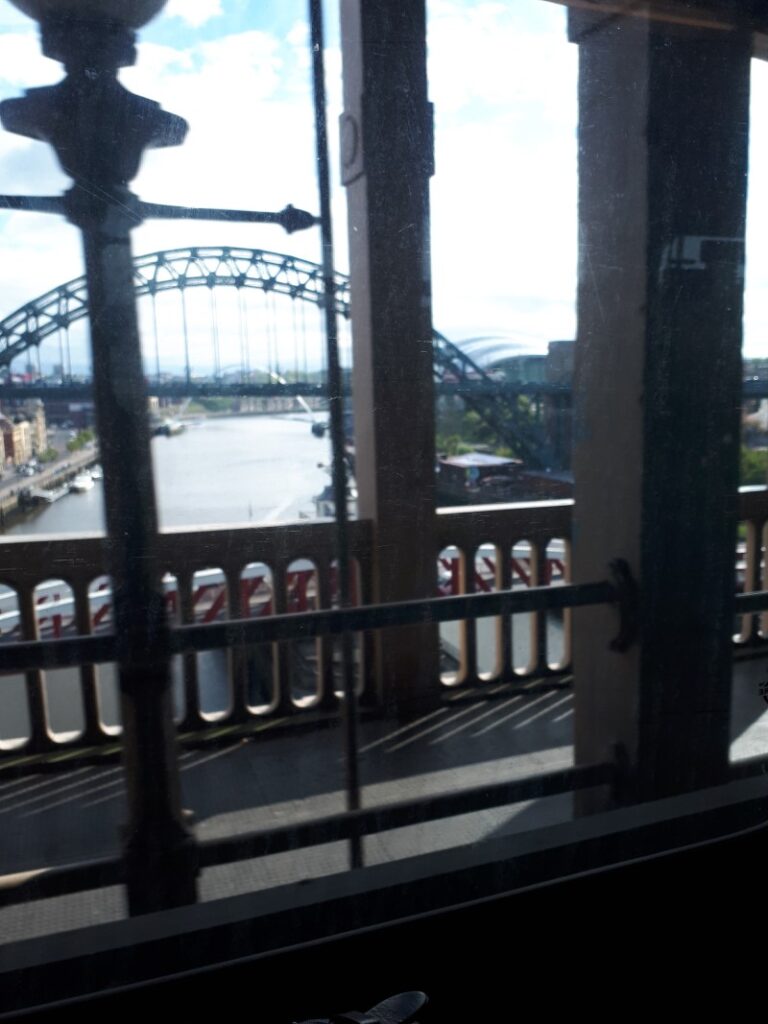 Rubbish picture of the Tyne Bridge from the X12 bus. 2/5/20