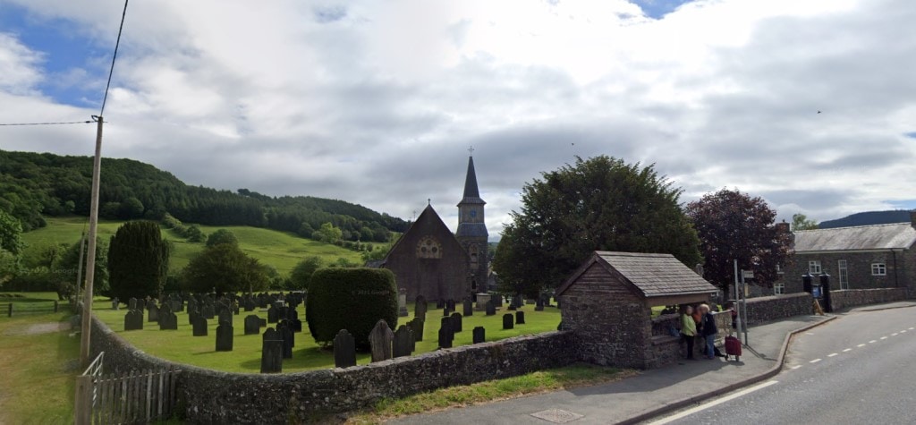 Carno, St John's Church. Image borrowed from Google Maps. Sorry :(